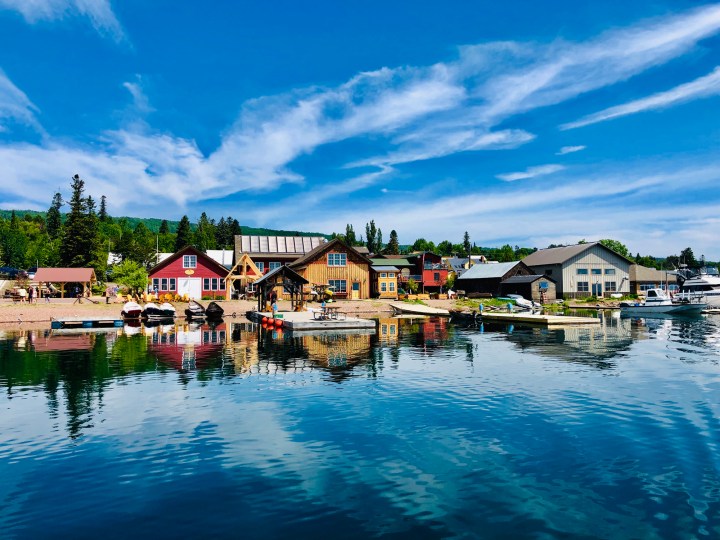 Grand Marais Minnesota scenes. North House Folk School