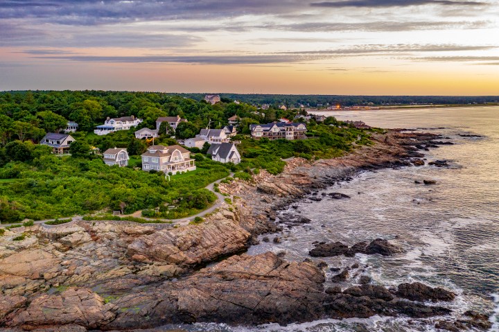 bird's eye view of Ogunquit Maine