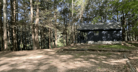 Enjoy Tranquility On A Farm At This Private Creek Side Cottage In Connecticut