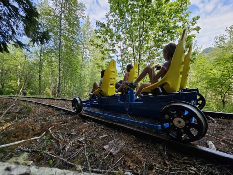 Ride Through Washington On The Epic Mount Rainier RailCycle