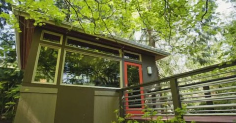 Spend The Night In This Incredible Washington Urban Treehouse For An Unforgettable Adventure