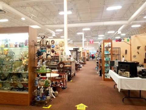 You'll Never Want To Leave The Massive Medina Antique Mall South Of Cleveland