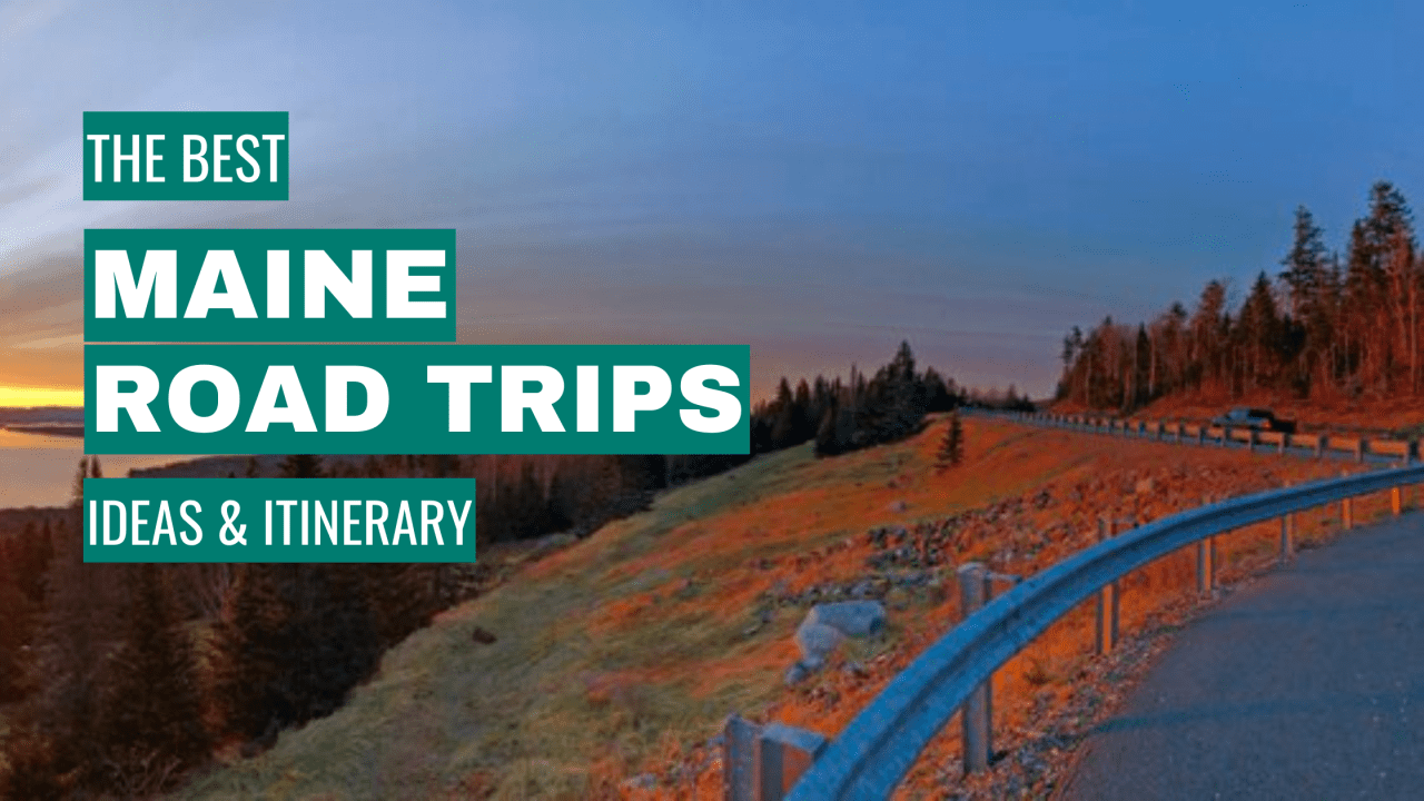 best maine road trips