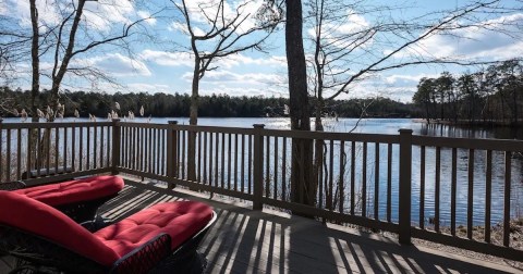 Enjoy Some Much Needed Peace And Quiet At This Charming New Jersey Lake House