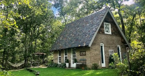 Spend The Night In An Enchanting European-Style Cottage On A Remote Vineyard In South Carolina