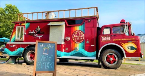 This Fire Truck In Arkansas Is Actually A Restaurant And You Need To Visit