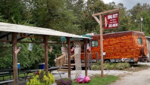 On Your Way To The Mountains, Enjoy Lunch By The River At This Hidden Gem BBQ Spot In South Carolina