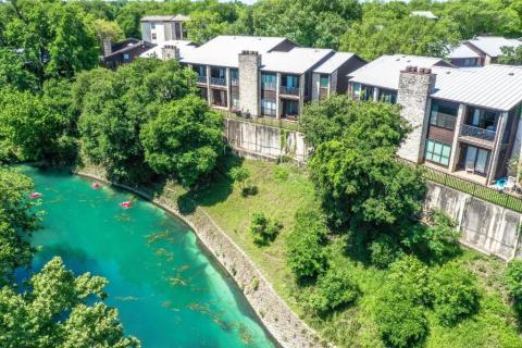 Enjoy A Float On The Comal River In New Braunfels River Right From Your Porch At This Texas Getaway