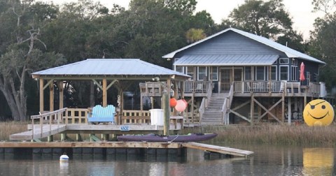 The Unique Goat Island Vrbo Accessible Only By Boat Makes For A Vacation Experience You'll Never Forget