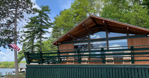 Sleep On An Island At This Wondrous Cottage In New Hampshire