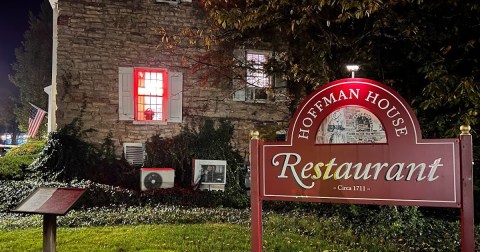 Built Circa-1679, The Hoffman House Is A Longtime Icon In Small Town Kingston, New York