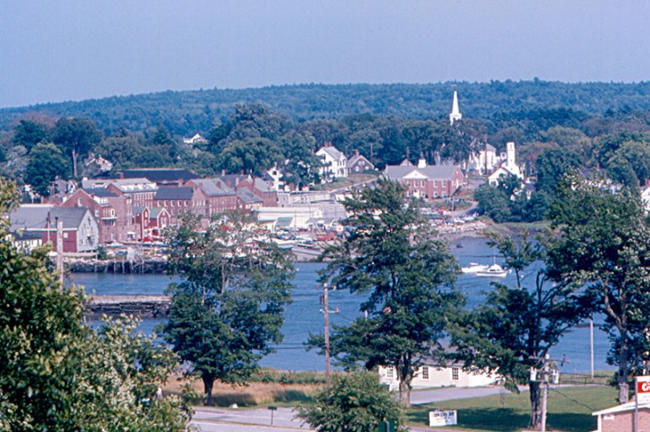 view of Damariscotta Maine