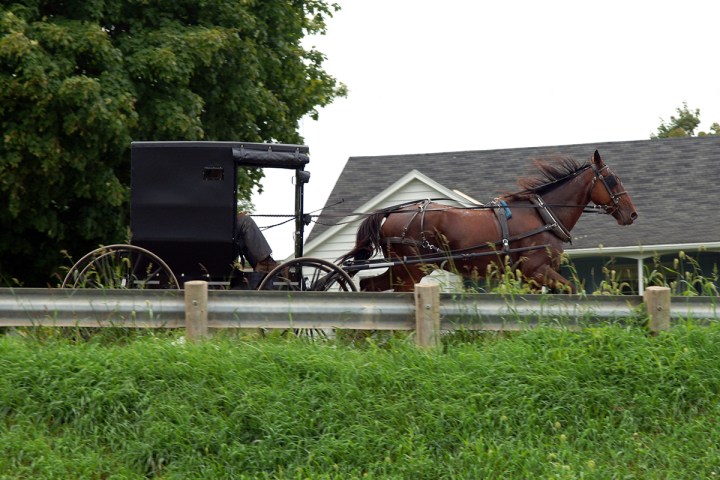 Amish buggy Ohio