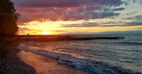 The One Cleveland Metroparks Beach Where You Can Drive Right Up To The Water