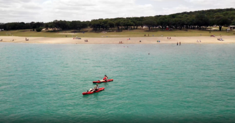 The One Pristine Inland Beach In Texas That Will Make You Swear You're On The Coast