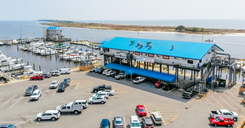 Enjoy An Upscale Dinner With A Gulf View At McElroy's Harbor House, A Seafood Restaurant In Mississippi