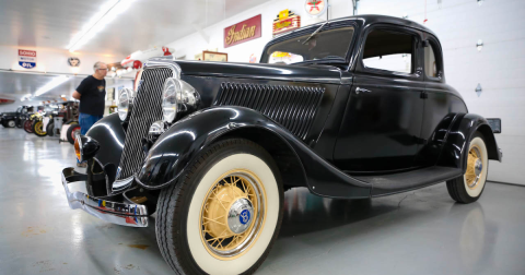 With Multiple Showrooms Full Of Dozens Of Vintage Vehicles, This Small Town Museum In Ohio Is A True Hidden Gem