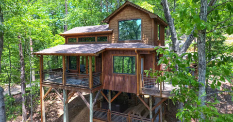 This Magical Treehouse Is The Best Home Base For Your Adventures In Georgia's Mountains