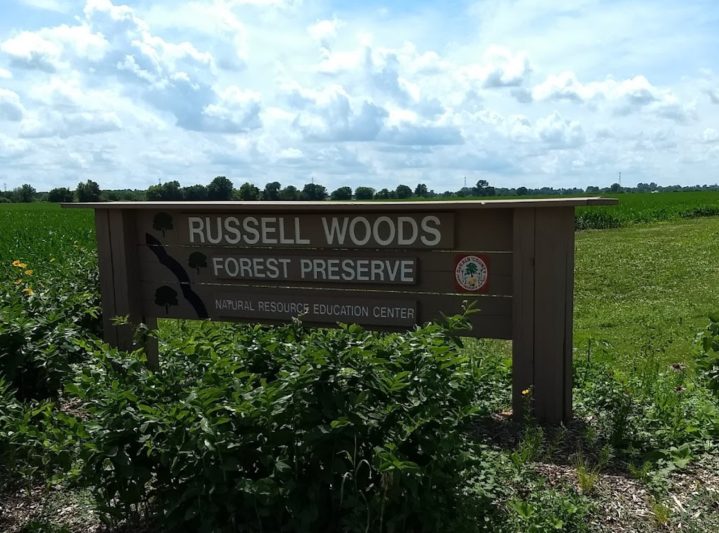 hidden forest in Genoa, Illinois