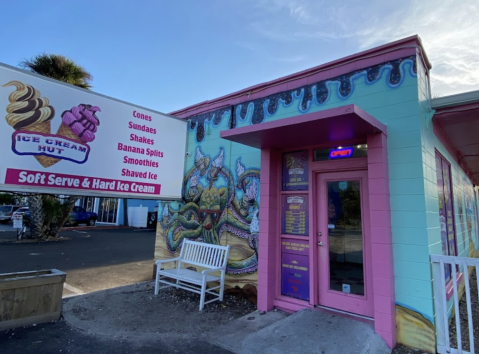 Stay Cool This Season At The Ice Cream Hut, A Beachside Shop In Florida