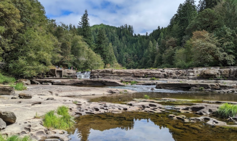 This Hidden Swimming Hole With A Waterfall And Pools In Oregon Is A Stellar Summer Adventure