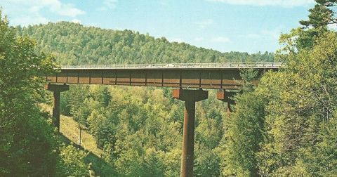 One Of The Highest Bridges In The Whole Country Is Right Here In North Carolina