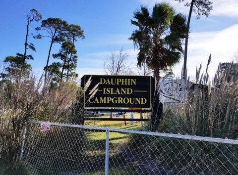 A Spectacular Spot In Alabama Where You Can Camp Just Steps From The Beach