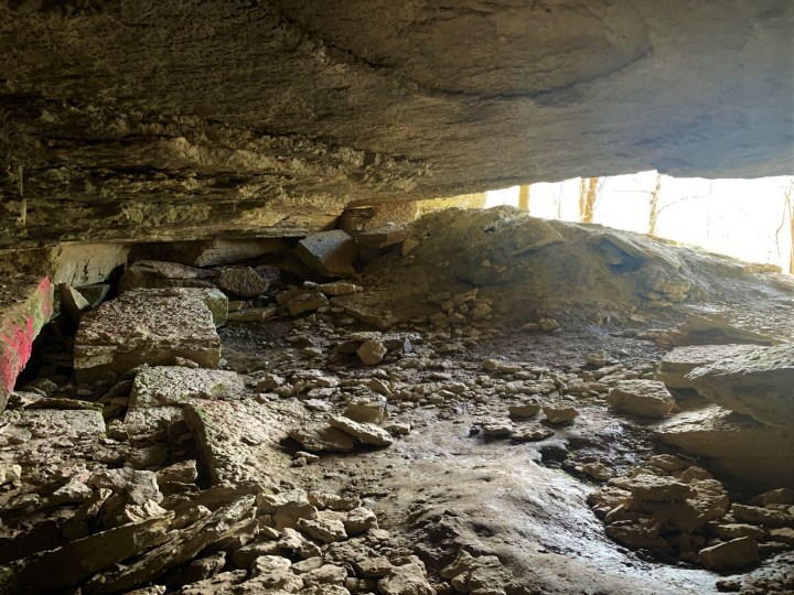 whimsical hiking trail in Arkansas