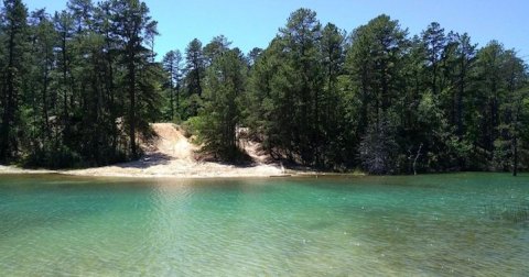 Hike To An Emerald Lagoon On The Easy Hidden Lake Trail In New Jersey