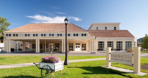 Mammoth Hot Springs Hotel Is Open After Historic Flooding And You'll Want To Visit