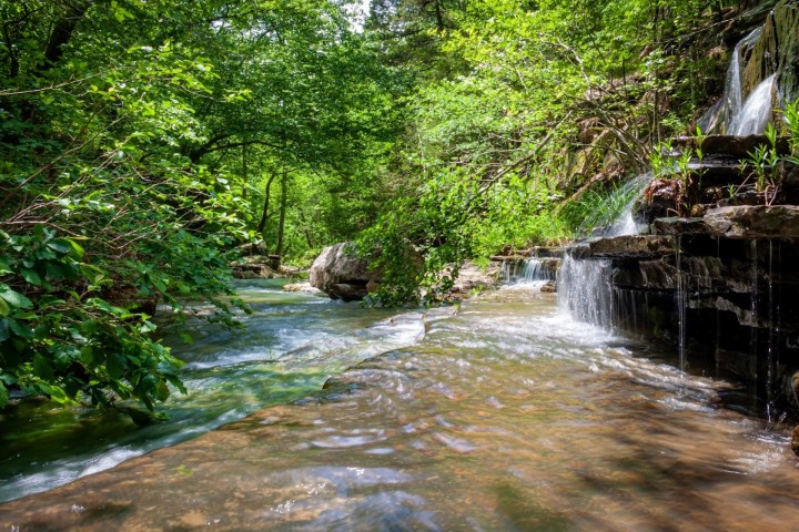 gorgeous swimming hole in Arkansas