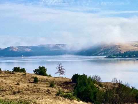 The Small Town Reservoir In Montana That's An Idyllic Summer Day Trip