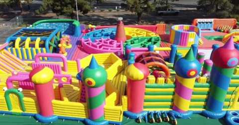 The World’s Largest Bounce House Is Heading To Oklahoma This Fall