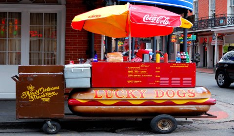 This Iconic Louisiana Hot Dog Cart Is Part Of New Orleans History And Still Slinging Delicious Dogs Daily