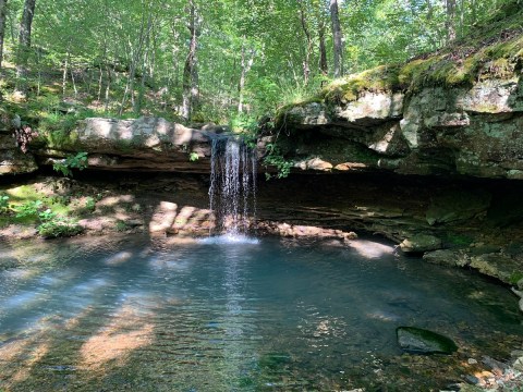 The Missouri Trail With A Waterfall, Rock Formations, And Overlooks You Just Can't Beat