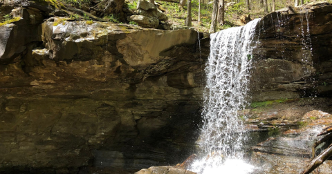 This Easy 2.5 Mile Trail Leads To Emory Gap Falls, One Of Tennessee's Most Underrated Waterfalls