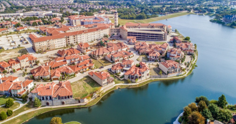 There Is A Tiny European Village Hiding In The Middle Of The City In Texas