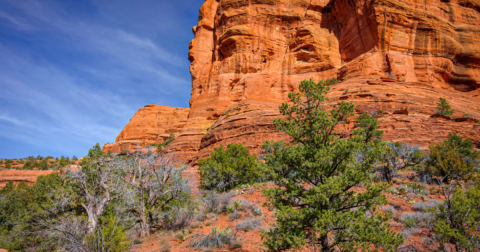 The Arizona Trail With A Cave, Rock Formations, And Overlooks You Just Can't Beat