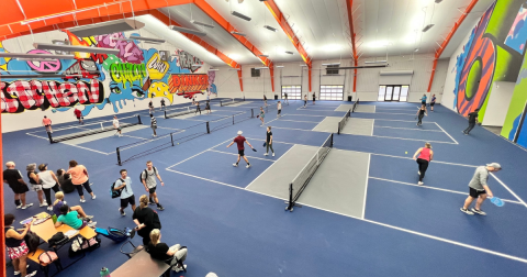 Take Your Pickleball Game To The Next Level At This State-Of-The-Art Pickleball Court In Ohio