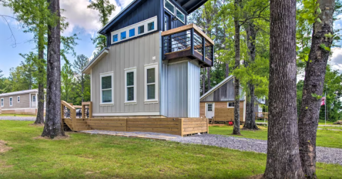 Escape To This Charming Tiny Home For Your Next Starkville Adventure