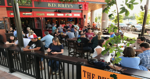 This Pub Was Actually Built In Ireland, Dismantled, And Brought To Texas