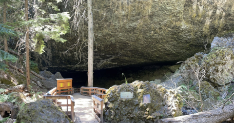 The Washington Trail With A Cave You Just Can't Beat