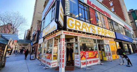 This Iconic New York Hot Dog Diner Is Part Of NYC History And Still Slinging Great Dogs