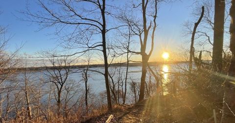 The New Jersey Trail With A Beach, Fishing Pier, And Historic Sites You Just Can't Beat