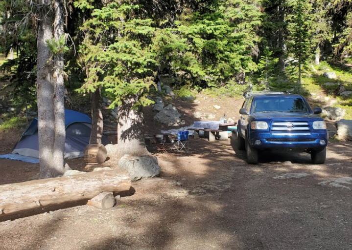 best camping spots in idaho