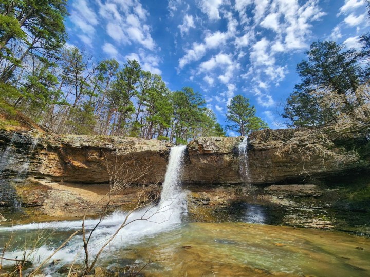 gorgeous swimming hole in Arkansas