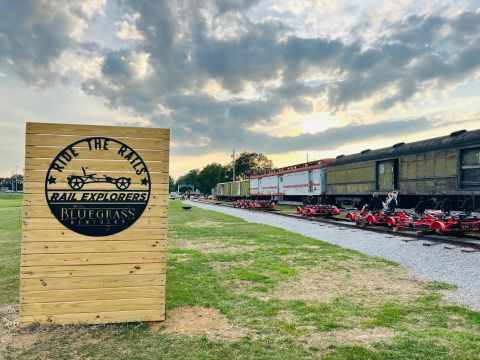 Ride A Rail Bike Along The Bluegrass Scenic Railway At This New Kentucky Bucket List Destination