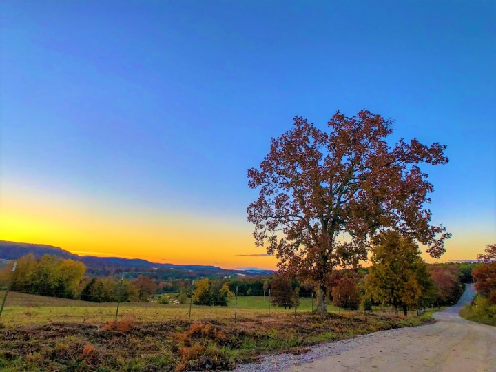 scenic drive in Arkansas