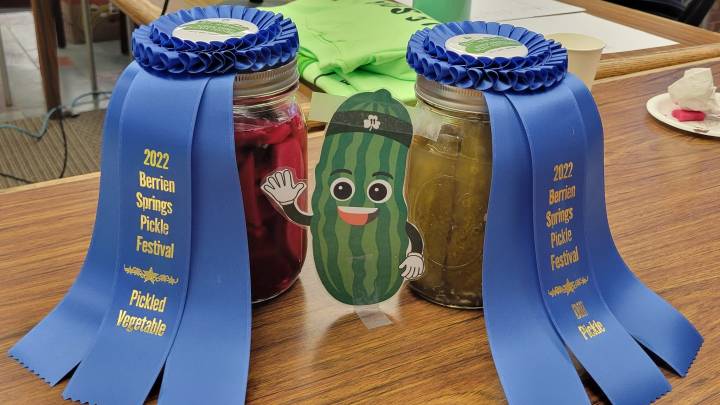 Pickle festival in Michigan