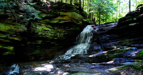 The Ohio Waterfall Worth Driving Across The State To Explore